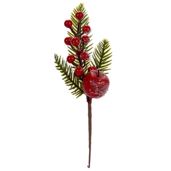 Art.1526 Pick Nevado Manzana/Cerezas 23cm 1pz