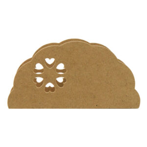 Art.1652 Servilletero Ondas 7.5x15x4cm 1pz