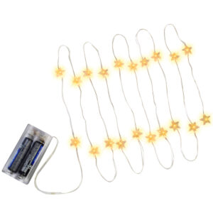 Art.1659 Serie Con Estrellas 20 Focos 2m 1pz