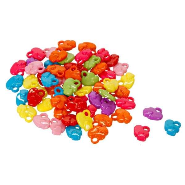 Art.1690 Cuenta Mate Corazón 16mm 250g (aprox 400pz)