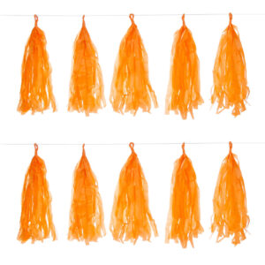 Art.1707 Guía Borlas De Papel x10 35cm 2.4m 1pz