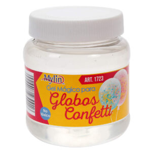 Art.1723 Gel Para Globos Confetti 240g 1pz