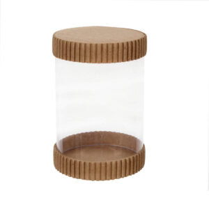 Art.1725 Cilindro Pvc Tapa Corrugado 10x7cm 1pz