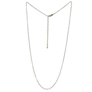 Art.1748 Gargantilla Cadena 1mm 45+5cm 3pz