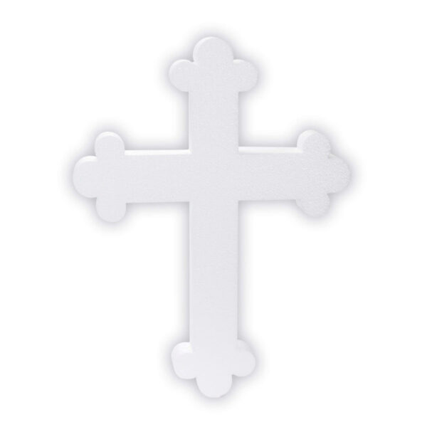Art.1751 Cruz Flores Unicel 44x34x3.5cm 1pz