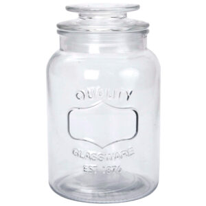 Art.1792 Frasco Grabado Aprox 1,200ml 19.5x11.7cm 1pz