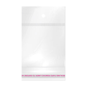 Art.1819 Bolsa Celofán con Sello Adhesivo 4x5cm 100pz