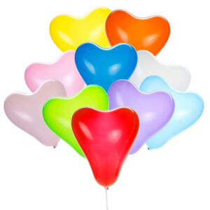Art.1929 Globo Forma de Corazón 25cm 10pz