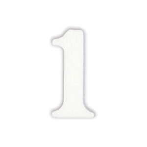 Art.1976 Números Unicel 10.5x1.5cm 1pz