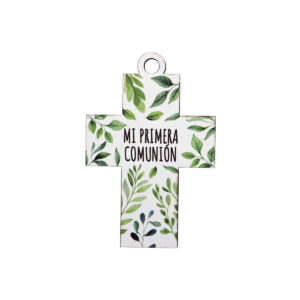 Art.1981 Llaverito Cruz Mi Primera Comunión 6.5x4.5cm 1pz
