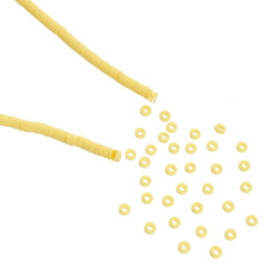 Art.2017 Cuenta Plástica Heishi 4x1mm (Hilo Aprox 340)