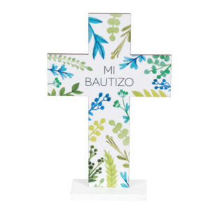 Art.2018 Cruz Con Base Mi Bautizo 12x8x3cm 1pz