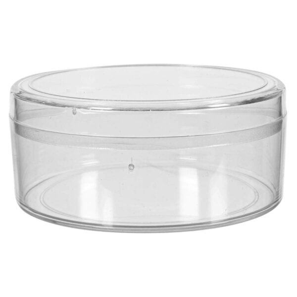 Art.2056 Caja De Plástico Redonda 80X25mm 1pz