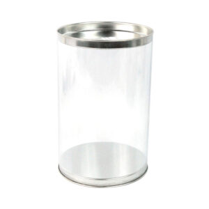 Art.2096 Cilindro Pvc Tapa Metálica 21x13.5cm 1pz