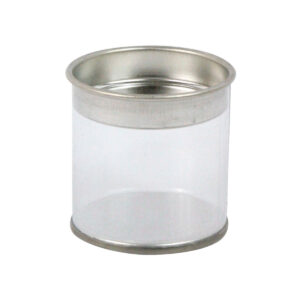 Art.2204 Cilindro Pvc Tapa Metálica 4.7x5cm 1pz