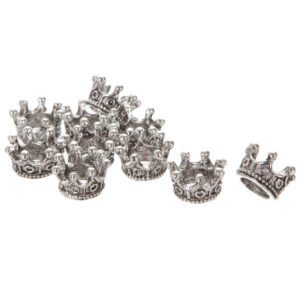 Art.2259 Cuenta Metal Cráneo 10x6mm 8pz