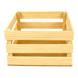 Art.2292 Huacal Cuadrado De Pino 9x15cm 1pz