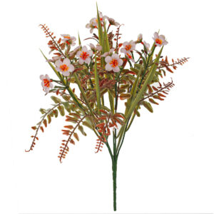 Art.2388 Ramo Plantita Con Flor 34cm 1pz