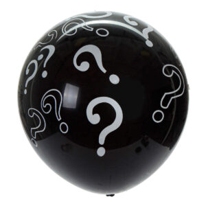 Art.2425 Globo Signo De ? 46cm 2pz