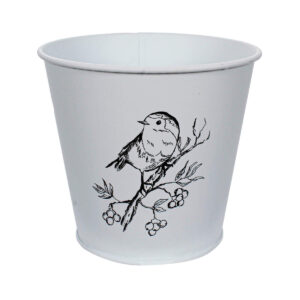 Art.2474 Base Metálica Diseño Con Pájaro 12.6x14cm 1pz