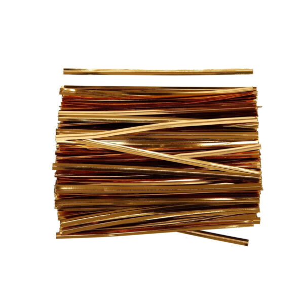 Art.2475 Alambre Twist Metálico 12cmx4mm 500pz
