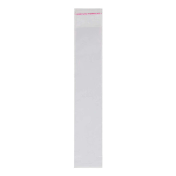 Art.2514 Bolsa Celofán con Sello Adhesivo 21x4+2.5cm 100pz
