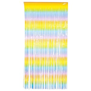 Art.2520 Cortina Colores Pastel Surtido 2x1m 1pz