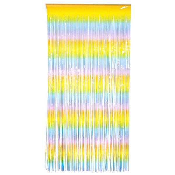 Art.2520 Cortina Colores Pastel Surtido 2x1m 1pz