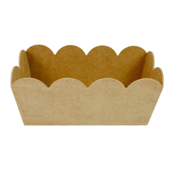 Art.2548 Base Rectangular Con Ondas 10x24x14cm 1pz