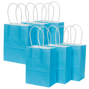 Art.2621 Bolsa Papel Con Agarradera 15x10x6cm 6pz