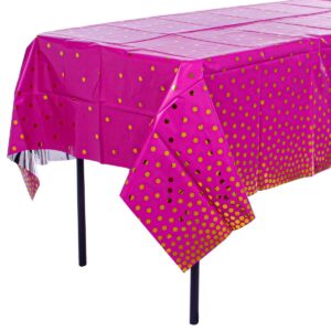 Art.2658 Mantel Metalizado Con Puntos 1.37x1.83cm 1pz