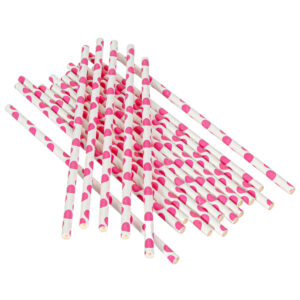 Art.2659 Popotes Con Puntos 6mmx20cm 18pz