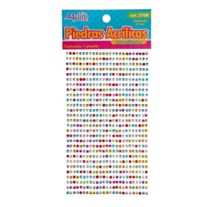 Art.2768 Piedras Acrílica Redonda (aprox 700pz) 3mm 1 Planilla