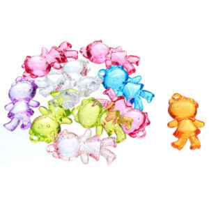 Art.2886 Cuenta Kitty Acrílica 49mm 250g (aprox 37pz)