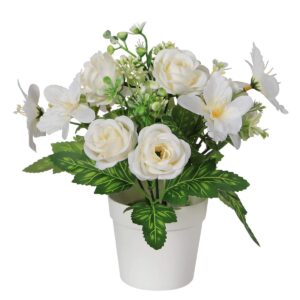 Art.2889 Ramo Rosas Mixto x5 22x18cm (Aprox) 1pz