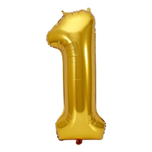 Art.2916 Globo Número Jumbo 1.07m 1pz