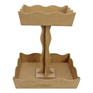 Art.2928 Torre 2 Charolas 32x27x27cm 1pz