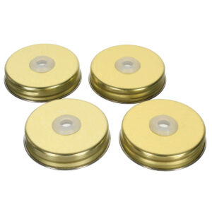 Art.3079 Tapa Metálica Con Hoyo 5cm 4pz