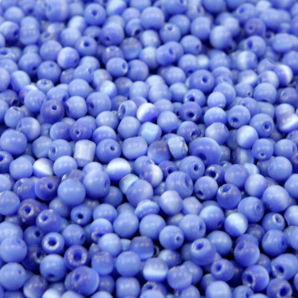 Art.3128 Cuenta Ojo De Gato 6mm 1kg (aprox 4340pz)