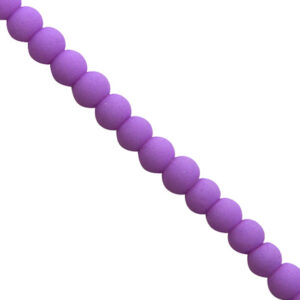 Art.3141 Cuenta Redonda Caucho 10mm Hilo 41cm (aprox 43pz)