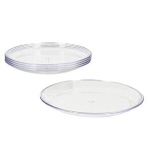 Art.3260 Plato Redondo Plástico 12cm 5pz