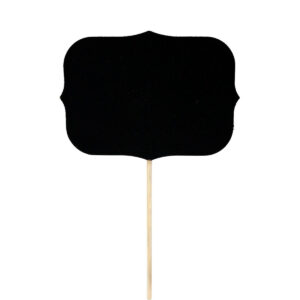 Art.3266 Pizarrón Garigoleado Con Palo 34.5x22cm 1pz