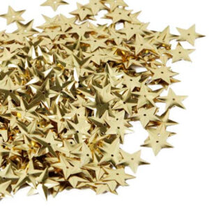 Art.329 Lentejuela Estrella Metálico Pp 6793 15mm 10g