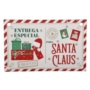 Art.335 Letrero Carta Santa 9.5x15cm 1pz