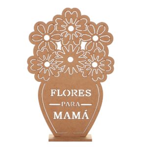 Art.3532 Florero Mamá 25.5x16.5cm 1pz