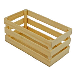 Art.3548 Huacal Rectangular De Pino 9x20x10cm 1pz