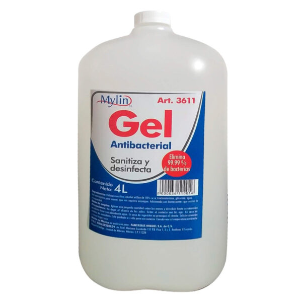 Art.3611 Gel Antibacterial 4L 28x14x14 1pz