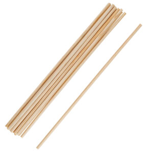 Art.3616 Palillo Redondo 30cmx4mm 12pz