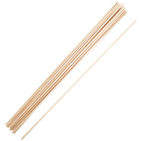 Art.3631 Palillo Redondo 45cmx4mm 12pz