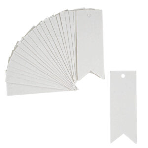 Art.3743 Tarjeta Rectangular 7x2.5cm 20pz